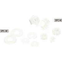 鍋屋バイテック会社 樹脂ねじ(六角ナット) SPC-M8-N 1袋(20個入)（直送品）