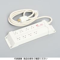 アメリカン電機 平刃OAタップ8個口コード付 KC1035H 1個（直送品）