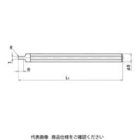 高周波精密 スモールフェイスリセス KSFR2.5R0.2L4 :KPH 1本（直送品）