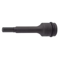 水戸工機 ミトロイ 1/2 ヘックスソケットロング P4HT12ー100 1個（直送品）