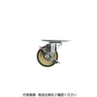 TMEHジャパン TMEH プレートタイプキャスター HTH-U100B 1個（直送品）