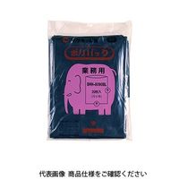 矢崎化工 ヤザキ ポリ袋 業務用ポリパック 8号 10冊 ブラック BHH-8090 ケース BL（直送品）