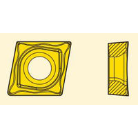 セコ・ツールズ・ジャパン 旋削 内径用チップ CCGT09T304FーAL:KX CCGT09T304F-ALKX 1セット(10個)（直送品）