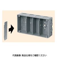 未来工業 埋込スイッチボックス用 仕切板 19M 1セット（50枚）（直送品）