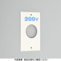 アメリカン電機 エンプラプレート 大穴1個用 1321Nー200 1321N-200 1セット(15枚)（直送品）