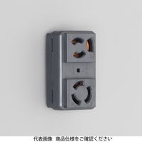 アメリカン電機 コンビ複式機器アウトレット黒 3117HCDZーBK 3117HCDZ-BK 1セット(4個)（直送品）