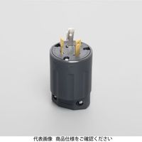 アメリカン電機 引掛形 プラグ(UL/CSA 3322NーL6UL 3322N-L6UL 1セット(2個)（直送品）