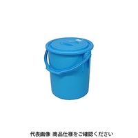 矢崎化工 ヤザキ 大型容器 万能桶 蓋付 ブルー L-30 B 1セット（2個）（直送品）