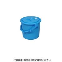 矢崎化工 ヤザキ 大型容器 万能桶 蓋付 ブルー L-23 B 1セット（2個）（直送品）