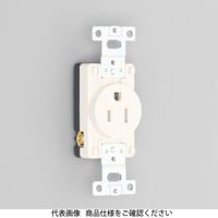 アメリカン電機 平刃形 埋込コンセント 白 7110GNーIV 7110GN-IV 1セット(7個)（直送品）