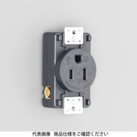 アメリカン電機 平刃形 パネル用コンセント 7110GNーP 7110GN-P 1セット(7個)（直送品）