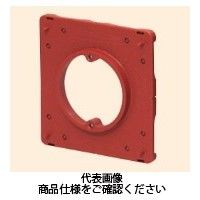 未来工業 耐熱プラ塗代カバー　プラスチック製塗代カバー OFL-11PYH 1セット(50個)（直送品）