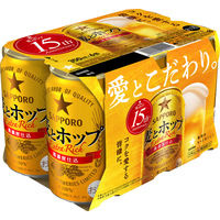 ビール類 新ジャンル　第3のビール　麦とホップ　350ml　1パック(6本入)　缶