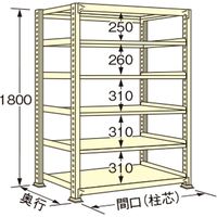 扶桑金属工業 【車上渡し】 中量ラック WE1809L06T（直送品）