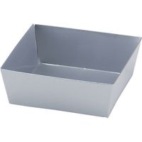 ベーキングトレー カラートレーK95 シルバー 5137048 1包：500枚（50×10） 伊藤景パック産業（直送品）