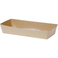 デリ容器 テーパートレー115クラフト 5141860 1包：2000枚（100×20） 伊藤景パック産業（直送品）