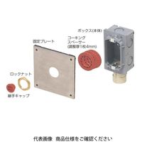 未来工業 埋込エルボボックス GSMS-25 1個（直送品）