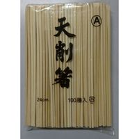 ヤマキヤ 9寸竹天削箸裸 3701 1セット(3000膳:100膳×30袋)