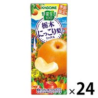 【アウトレット】カゴメ　野菜生活100　栃木にっこり梨ミックス　195ml 　1箱（24本入）