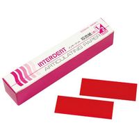 フィード 咬合紙/レッド 1/2カット 1794013 1セット【11ケース（480枚×11）】（直送品）