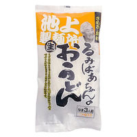 【アウトレット】さぬき麺心 池上製麺所 るみばぁちゃんのおうどん 1袋（3食入）　インスタント　うどん　さぬきうどん　だし醤油