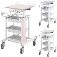 コクヨ ナーシングカートキャパ（ワイド） パステルスカイ 24-2437-0005（直送品）