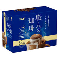UCC上島珈琲 職人の珈琲 ワンドリップコーヒー まろやか味のマイルドブレンド 1箱（36杯分） ドリップコーヒー