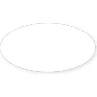 ササガワ ギフトシール 楕円 透明 大 21-112 1巻（500片袋入）