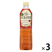 【アウトレット】UCC 紅茶の時間 ティーウィズアップル 930ml 1セット（3本）