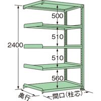 扶桑金属工業 【車上渡し】 中量ラック ME2415L05R（直送品）