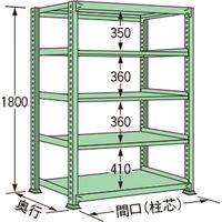 扶桑金属工業 【車上渡し】 中量ラック ME1812M05T（直送品）