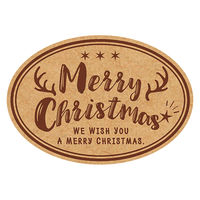 ササガワ クリスマス ギフトシール Merry Xmas 21-113 1巻（500片）