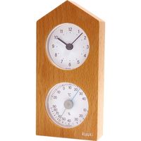 くうき・トケイダイ（温・湿度計+時計） KU-4860 エンペックス気象計（直送品）