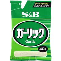 S&B ガーリック 袋 40g×10 2607054 1ケース（10入） エスビー食品（直送品）