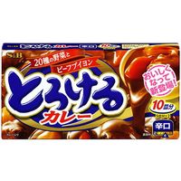 S&B とろけるカレー 辛口 180g×10 2507555 1ケース（10入） エスビー食品（直送品）