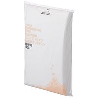 【アウトレット】乳白半透明ゴミ袋エコノミー高密度タイプ　詰替用90L　900×1000mm　厚さ0.020mm　1パック（100枚入） オリジナル