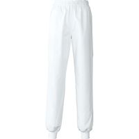 セブンユニフォーム 抗菌パンツ・女 ホワイト 9号 AL0405-0 2点（直送品）