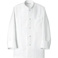 セブンユニフォーム 制菌コック・兼・長袖 ホワイト M AA0464-0 2点（直送品）