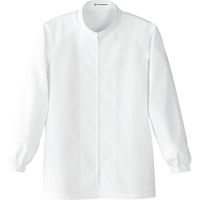 セブンユニフォーム 抗菌コート・兼・長袖 ホワイト 6L WA0491-8 1セット(2点)（直送品）