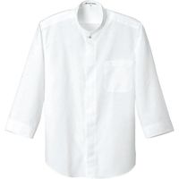 セブンユニフォーム シャツ・兼・七分 ホワイト 5L CH1589-0 1点（直送品）