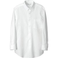 セブンユニフォーム BDシャツ・男・長袖 ホワイト L CH1760-0 2点（直送品）