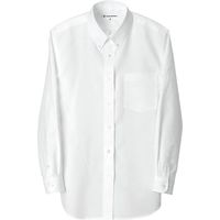 セブンユニフォーム BDシャツ・女・長袖 ホワイト 7号 CH1761-0 2点（直送品）