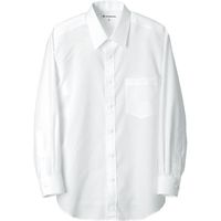 セブンユニフォーム シャツ・男・長袖 ホワイト 4L CH1783-0 1点（直送品）