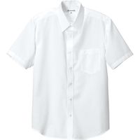 セブンユニフォーム シャツ・男・半袖 ホワイト M CH1793-0 1点（直送品）