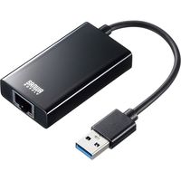 サンワサプライ USB3.1-LAN変換アダプタ（USBハブポート付）