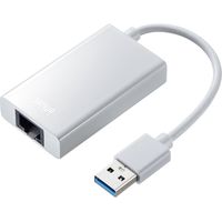 サンワサプライ USB3.1-LAN変換アダプタ（USBハブポート付）