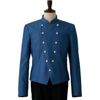 セブンユニフォーム コート・男・長袖 インディゴ M DA2622-1 1点（直送品）