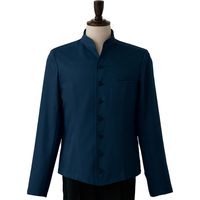 セブンユニフォーム コート・男・長袖 ネイビー×ネイビー M DA2628-1 1点（直送品）