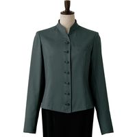 セブンユニフォーム コート・女・長袖 チャコールグレー×チャコールグレー 9号 DA2629-8 1点（直送品）