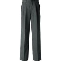 セブンユニフォーム スラックス・男・股下F ブラック×グレー 88 DL2906-7（直送品）